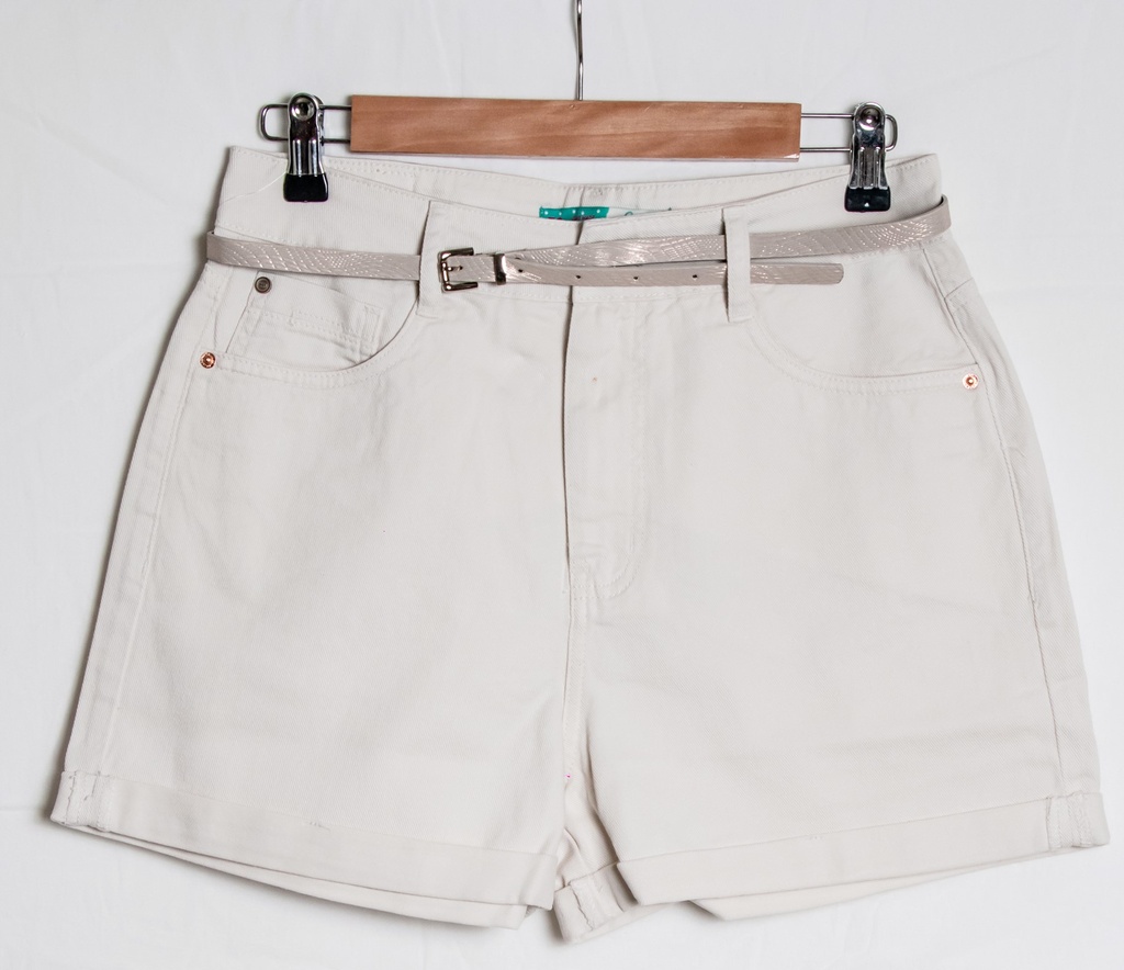 Short SQUEEZE ABIGALY 1 BLANCO CINTURA