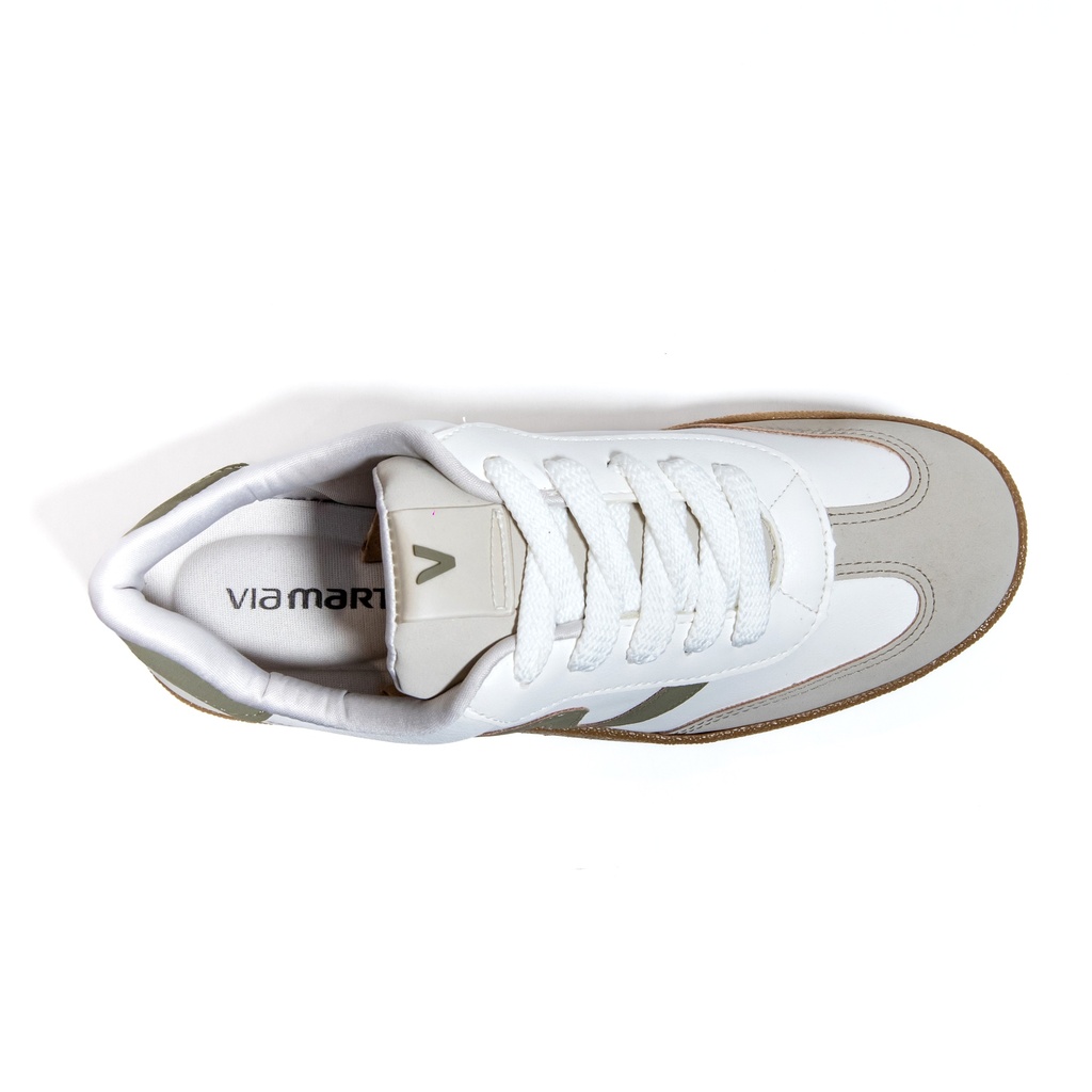 Zapatilla VIA MARTE 216003 251-2632 VERDE BOSQUE
