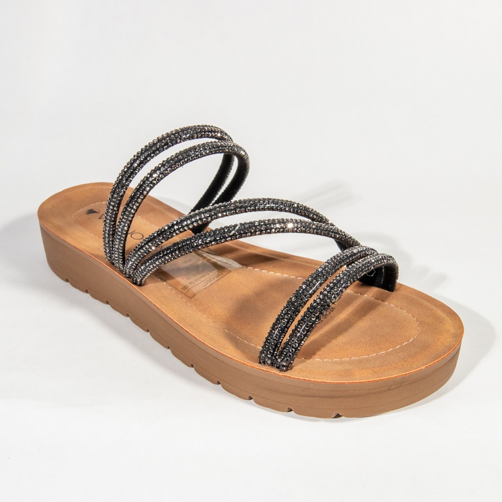 Sandalia VIA UNO LC054201 251-2646 NEGRO