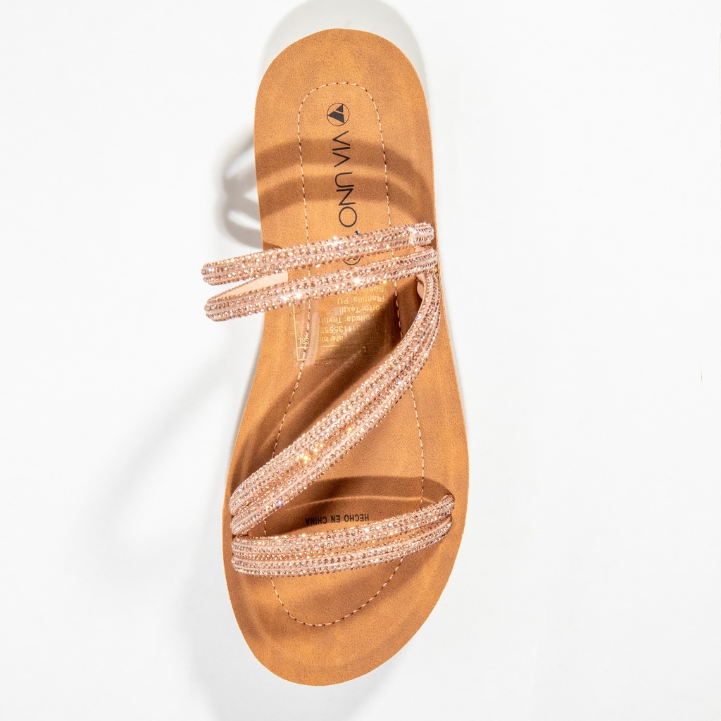 Sandalia VIA UNO LC054201 251-2646 ORO ROSA