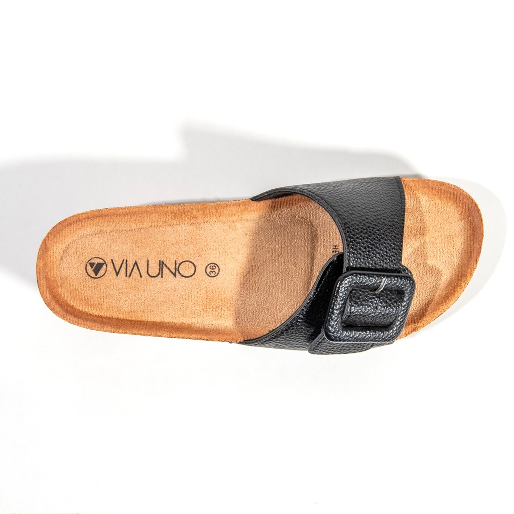 Sandalia VIA UNO LC055618 251-2647 NEGRO