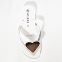 Sandalia VIA UNO 10026213 251-2643 BLANCO