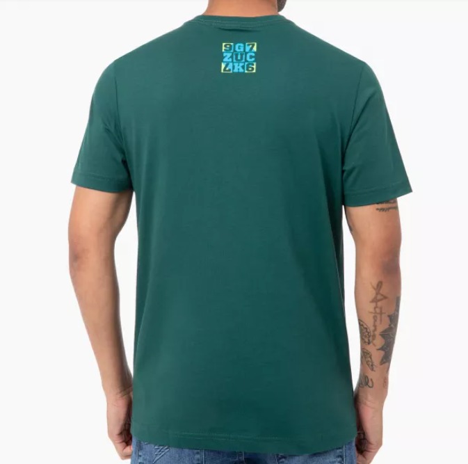 Polo GZUCK TEWAN VERDE MATE SLIM FIT M/C