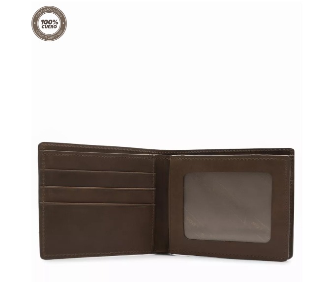 Billetera NORTON TRANDIA MARRON