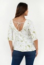 Blusa BRUJHAS 5027 HUESO M3/4