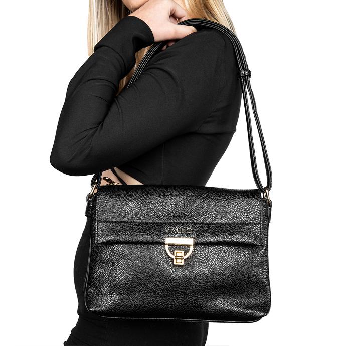 Cartera VIA UNO 10024971 BLACK