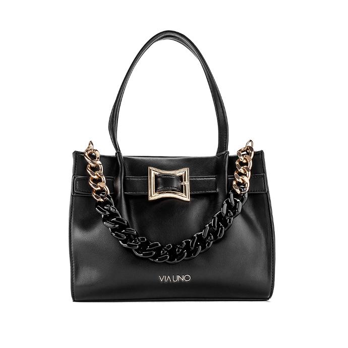 Cartera VIA UNO 10024958 BLACK