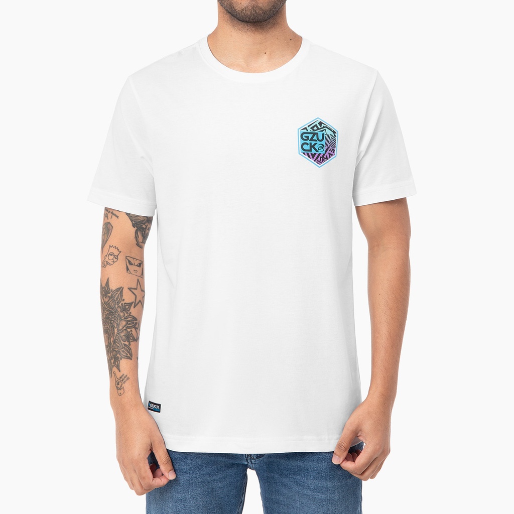 Polo GZUCK REYOM BLANCO SLIM FIT M/C