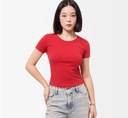 Polo SQUEEZE MELLS ROJO CROP