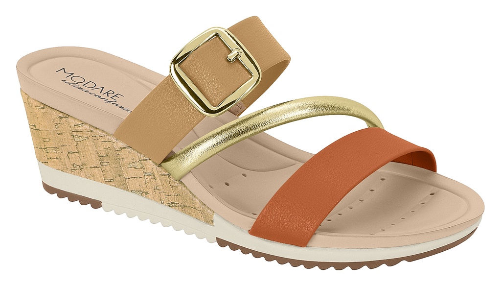 SANDALIA MODARE 7123152-2301 CAMEL/TEJA