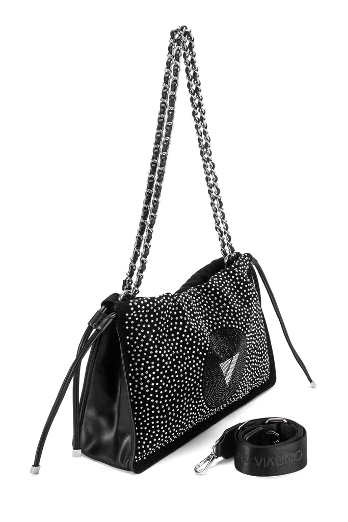 CARTERA VIA UNO RX9056 NEGRO