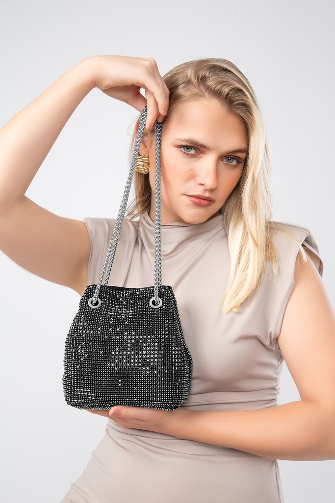 CARTERA VIA UNO GDS24244 NEGRO