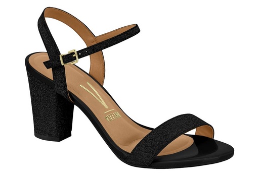 Sandalia VIZZANO 6262474-1000 SHINE NEGRO