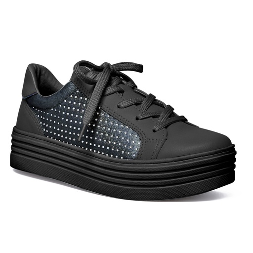 Zapatilla VIA MARTE 232408-1771 NEGRO