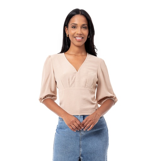 Blusa PIONIER XILEYA BEIGE