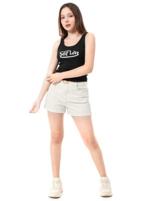 Short SQUEEZE ABIGALY 1 BLANCO CINTURA