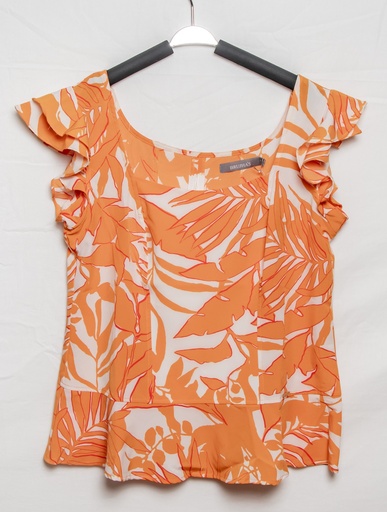 Blusa BRUJHAS 4059 NARANJA M/C