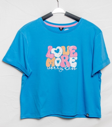 Polo ZUARI KIMY AZUL CROP