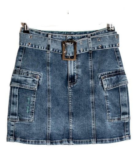 Falda Cargo GZUCK KHABA T. STONE GREEN