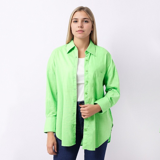 Blusa Oversize KANSAS K17386 BECKY VERDE LIMA