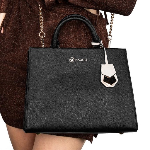 [PR/27136] Cartera VIA UNO 10024954 NEGRO