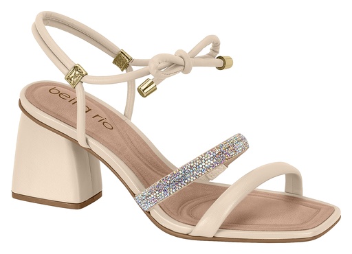 Sandalia BEIRA RIO 8499309-2110 CREMA