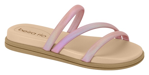 Sandalia BEIRA RIO 8488108-2111 ROSA HOLOGRAFICA