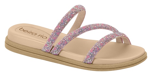 Sandalia BEIRA RIO 8488108-2111 ROSA PIEDRAS