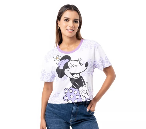 Polo PIONIER TANIA DISNEY BLANCO CROPP