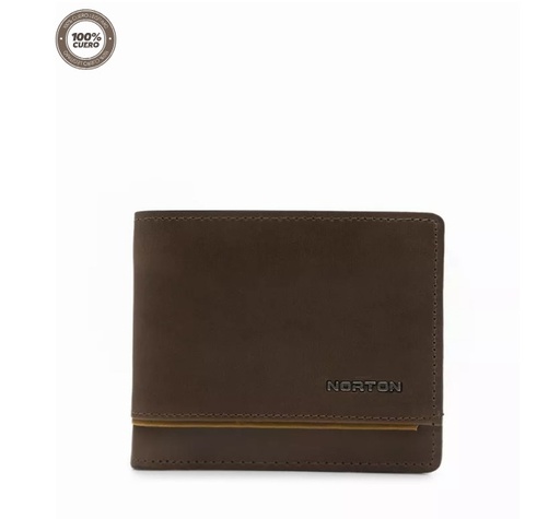 [PR/30009] Billetera NORTON TRANDIA MARRON
