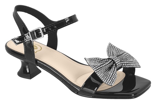 Sandalia MOLEKINHA 2363101-2349  VERNIZ NEGRO