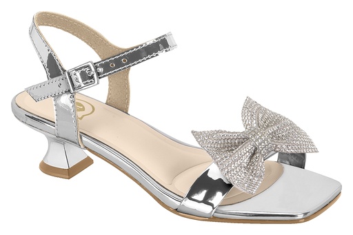 Sandalia MOLEKINHA 2363201-2349 METAL PLATA