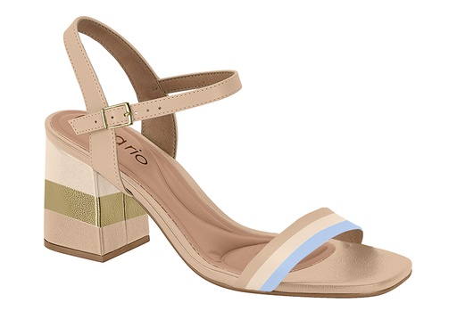 SANDALIA BEIRA RIO 8436434-2362 CREMA/JEANS