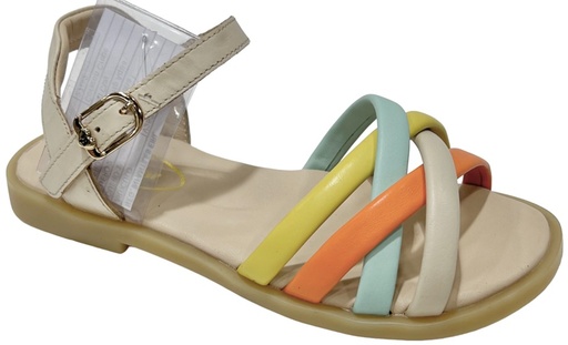 Zapato LUCKY BEAR V2530-2372 MARFIL/NARANJA