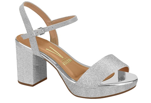 Sandalia VIZZANO 6425111 R-2416 PLATA SHINE