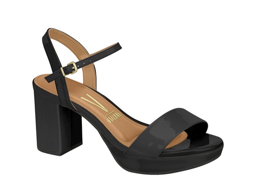 Sandalia VIZZANO 6425111 R-2416 NEGRO VERNIZ