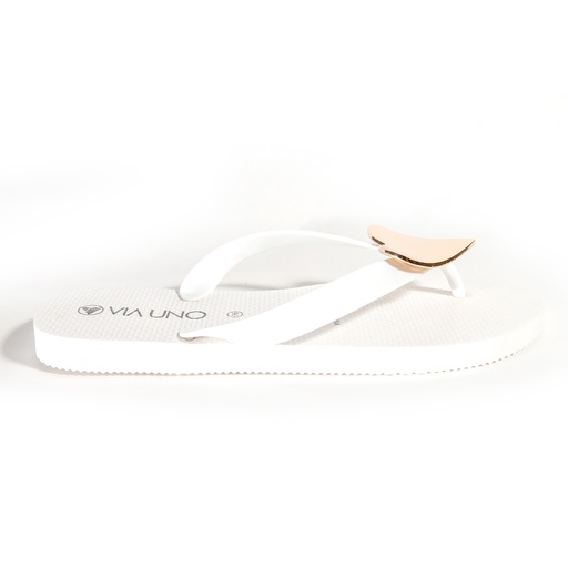 Sandalia VIA UNO 10026213 251-2643 BLANCO