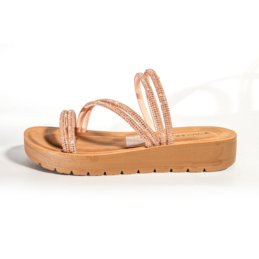 Sandalia VIA UNO LC054201 251-2646 ORO ROSA