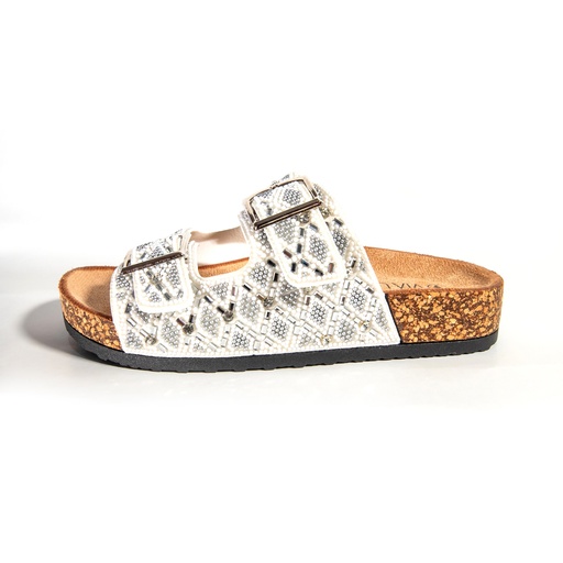 Sandalia VIA UNO LC054936 251-2648 BLANCO