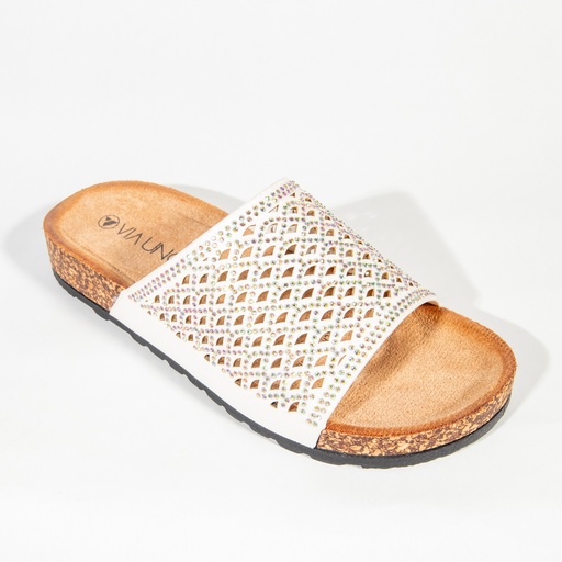 Sandalia VIA UNO LC054938 251-2649 BLANCO