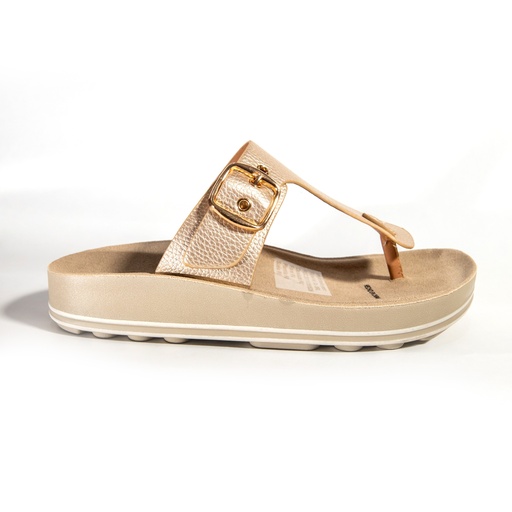 Sandalia VIA UNO YQ7681 251-2683 GOLD